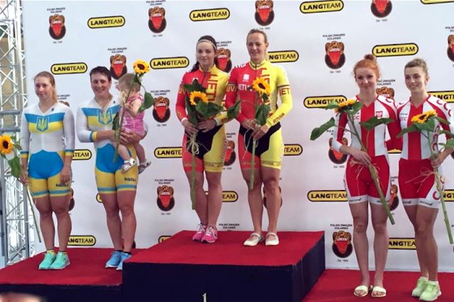 Dviratininkė Simona Krupeckaitė Lenkijoje šventė tris pergales
