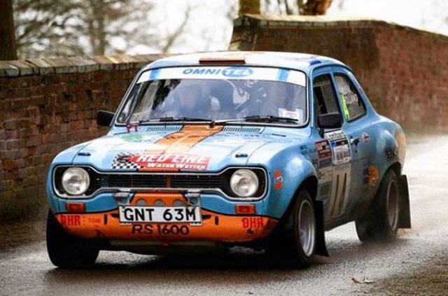 „Ford MK1 escort“ brolių lenktynininkų automobilis