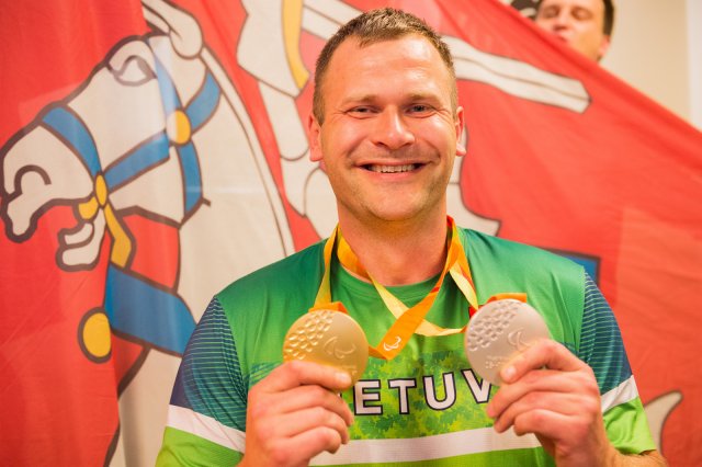 Mindaugas Bilius tapo geriausiu metų neįgaliuoju sportininku