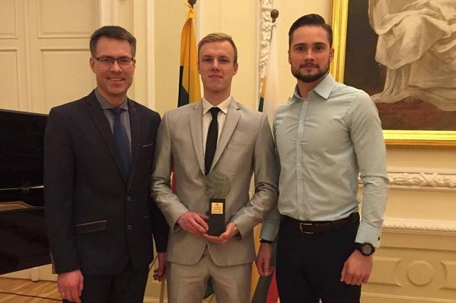 Apdovanojimas įteiktas Gilbertui Kerpei