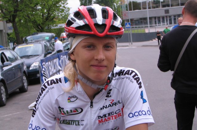 R.Leleivytė finišavo antra.
