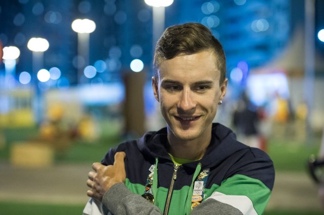 I.Konovalovas gydosi peties traumą.