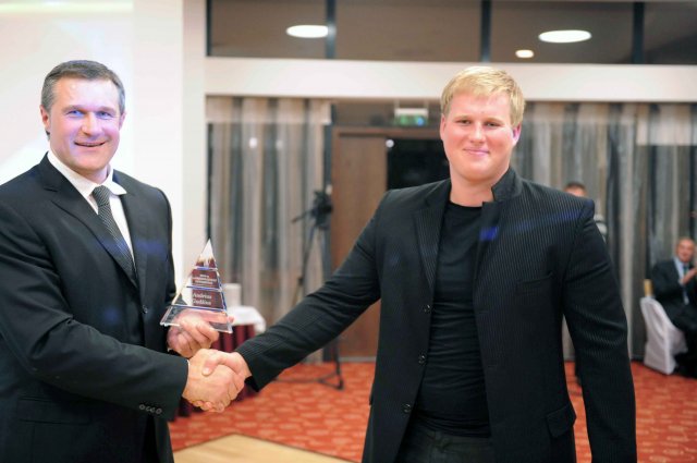 Andrius Gudžius (dešinėje) ir Virgilijus Alekna