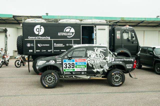 Dakaro ralis - egzaminas automobilių gamintojams