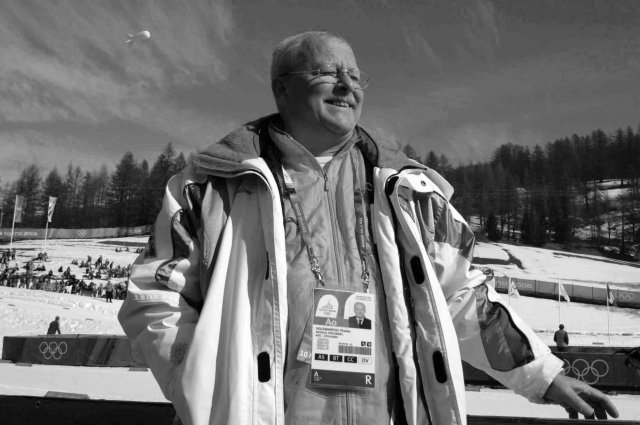 V.Sklizmantas su sportininkais dirbo ir žiemą, ir vasarą.