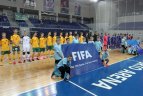 Debiutinėse rungtynėse pralaimėjo Graikijai