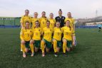Futbolininkės Armėnijoje pasiekė lygiąsias