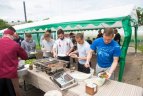 „Trakų“ ekipa surengė barbekiu vakarėlį