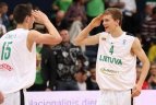 Lietuvos rinktinę į pergalę vedė Sabonis