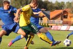Jaunieji futbolininkai vėl rungsis Palangoje