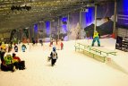 Triukai su slidėmis ir snieglentėmis - po stogu