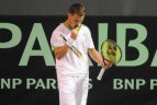 R. Berankis pralaimėjo belgui