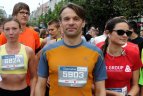 KKSD vadovas trasą įveikė su olimpiečiu