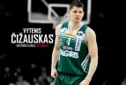 "Lietkabelį" sustiprino V. Čižauskas