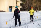 Vėjo šuorai neatbaidė "Snaigės" dalyvių