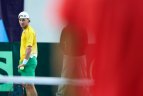 R. Berankis su rusu nenustoja stebinti