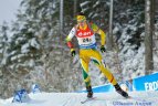 Slidininkas vis geriau jaučiasi biatlone