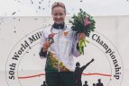Lietuvė žibėjo kariškių pasaulio čempionate