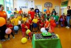 Darželinukai šventė „Futboliuko gimtadienį“