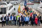 Jachta "Ambersail" skrodė marių bangas