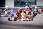 Kartingininkų sezonas įpusės Anykščiuose