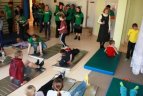 Siekė atkreipti dėmesį į taisyklingą laikyseną