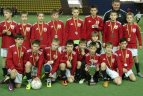 Po atkaklių kovų - maudynės vandens parke