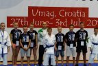 Karatistai kovos meno mokėsi Kroatijoje