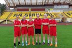 Atostogas leidžia futbolo aikštėje