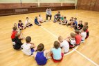 Krepšinio mokykla išmoko disciplinos