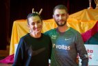 Mažeikiuose - brolio ir sesers triumfas