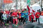 Vilniaus gatves užplūdo Kalėdų seneliai