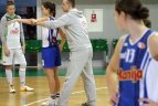 "Vici-Aistės" treniravosi su moksleivėmis