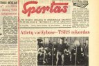 Atletų varžybose – TSRS rekordas