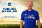„Utenis“ jaunimą patikėjo A.Skarbaliui