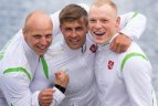 Prieš kelionę į Baku - iškilmės Vilniuje