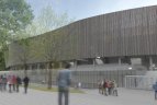 Stadiono betoną paslėps medis