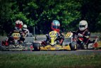 Anykščiuose savaitgalį zujo kartingai