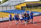Stovyklos pradžia - be užsieniečių