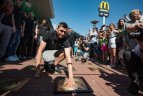 E.Ulanovas įsiamžino žvaigždžių alėjoje