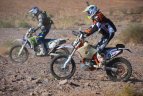 Tuaregų ralis: finišas be variklio apsaugos