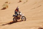 Į finišą motociklininkai kopė ir pėsčiomis