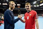 Su pasaulio čempionais kausis iš visų jėgų