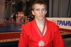 Sambo čempionate - du medaliai
