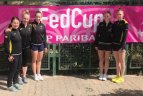Lietuvos tenisininkės pradėjo pergale