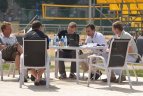 Europos delegatas žėrė pagyras