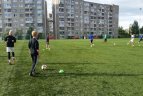 Darbą pradeda G.Paberžio futbolo mokykla
