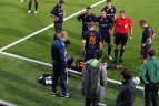 Per rungtynes - kraupi futbolininko trauma