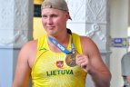 Medalius skynė Švedijoje