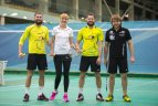 Draugystę stiprina badmintono aikštelėje